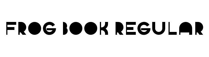 Frog Book Regular  Descarca Fonturi Gratis