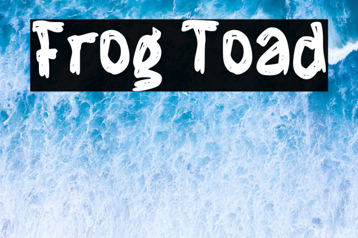 Frog Toad Example 1