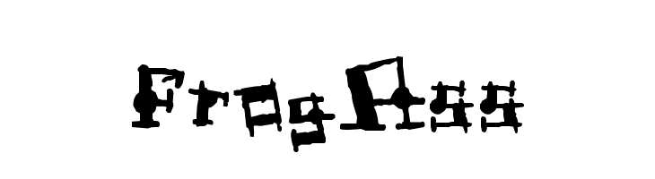FrogAss  Free Fonts Download
