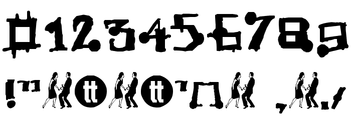 FrogAss フォント その他の文字