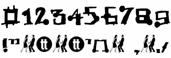 FrogAss Font OTHER CHARS