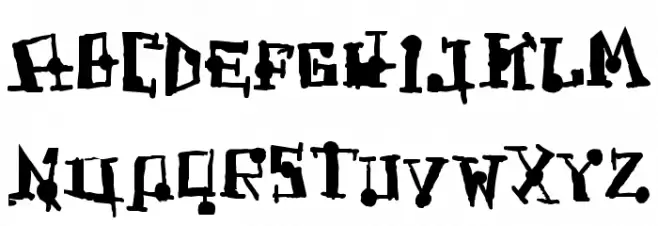 FrogAss Шрифта ВЕРХНИЙ
