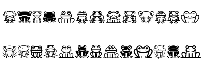 Froggy Regular Font OTHER CHARS