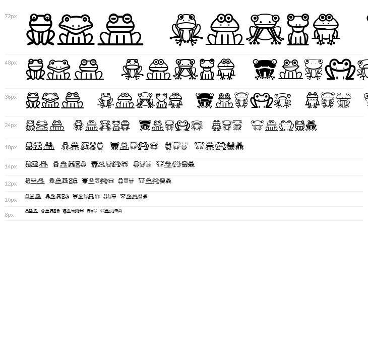 Froggy Regular Waterfall