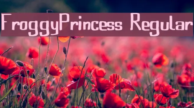 FroggyPrincess Regular Example 1