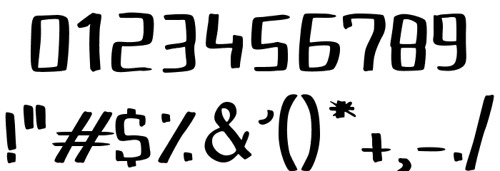 FroggyPrincess Font OTHER CHARS