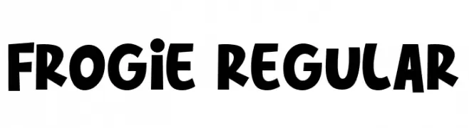 Frogie Regular  Frei Schriftart Herunterladen
