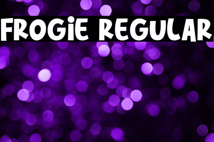 Frogie Regular Example 3