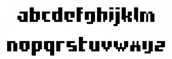 Frogotype Regular फ़ॉन्ट लोअरकेस