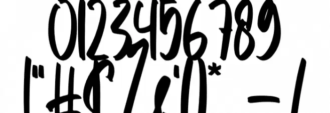 Frogs Font OTHER CHARS