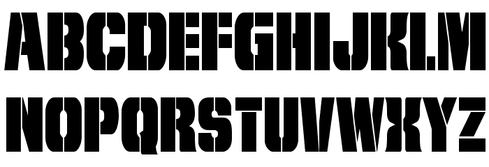 From BOND With Love Condensed フォント 小文字