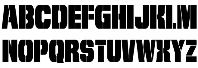 From BOND With Love Condensed フォント 小文字