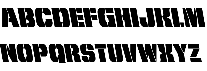 From BOND With Love Leftalic Font LOWERCASE
