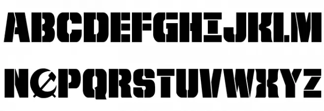 From BOND With Love Regular フォント 大文字