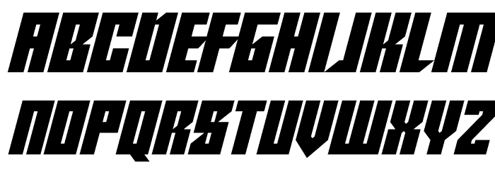 From Beyond Italic Font LOWERCASE