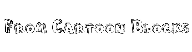 from-cartoon-blocks-font