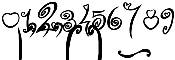 From Me 2 You Font OTHER CHARS