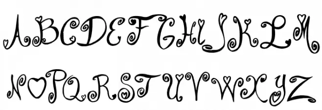 From Me 2 You Fuentes MAYÚSCULAS