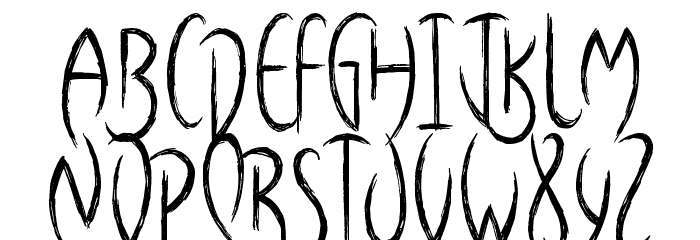 From Nowhere Font LOWERCASE