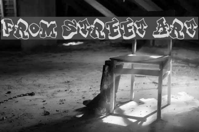 From Street Art Schriftart examples