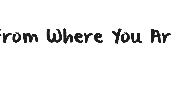 From Where You Are Logo