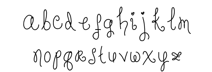 From ashes to beauty Font LOWERCASE