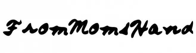FromMomsHand  Fuentes Gratis Descargar