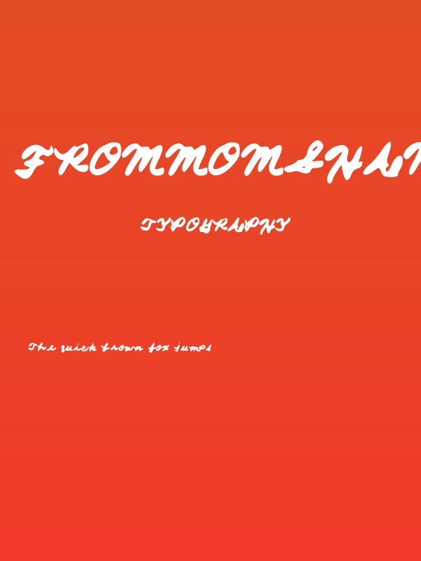 FromMomsHand Poster