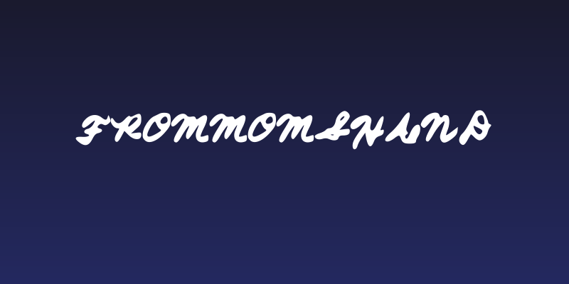 FromMomsHand Social Header