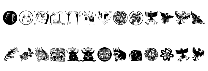FromOldArtists Font LOWERCASE