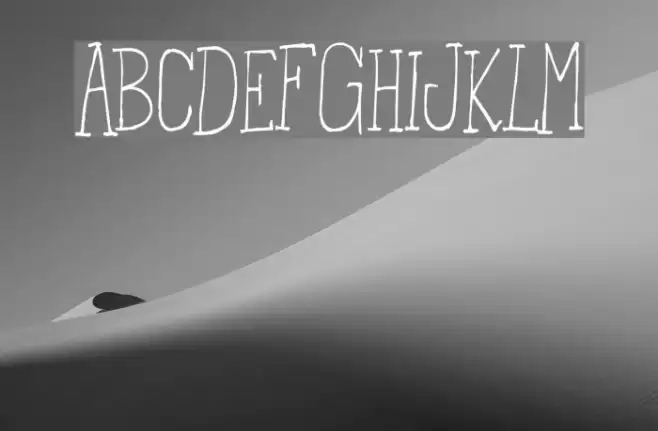 FromtheWoods-Regular Font examples