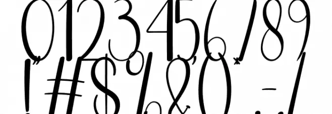 Front House Font Alte caractere
