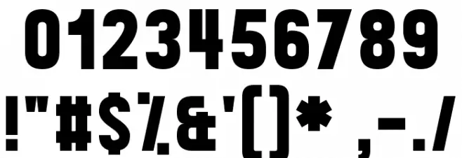 Front Page News Font OTHER CHARS