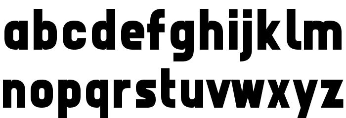 Front Page News Font LOWERCASE