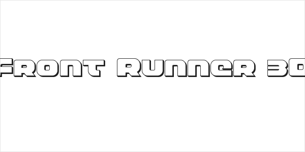 Front Runner 3D Logo