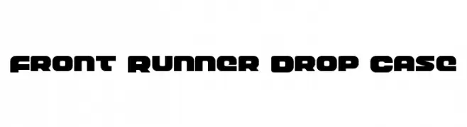 Front Runner Drop Case  Descarca Fonturi Gratis