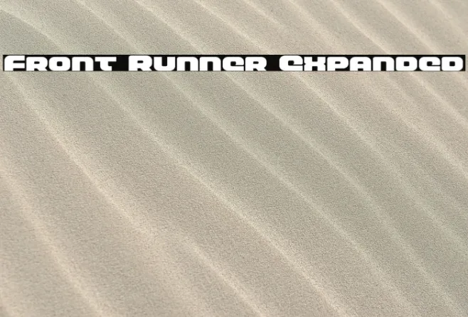 Front Runner Expanded Example 1