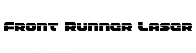 Front Runner Laser  Descarca Fonturi Gratis