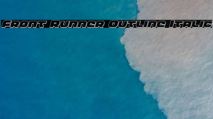 Front Runner Outline Italic Example 2