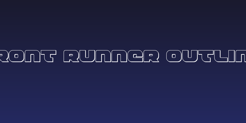 Front Runner Outline Social Header