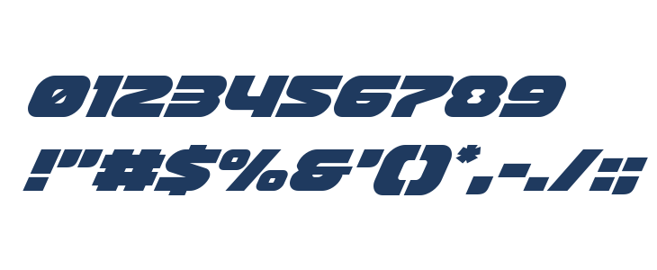 Front Runner Super-Italic Other Characters