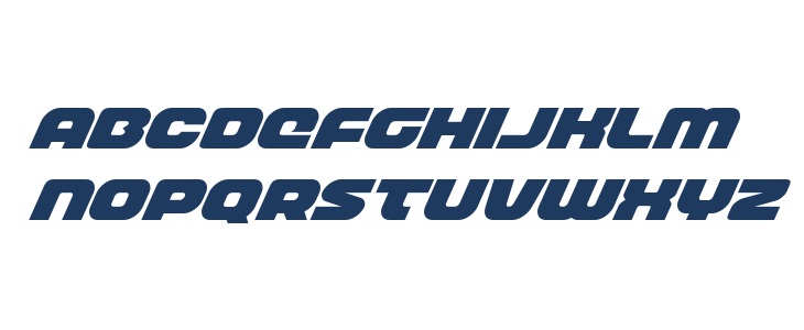 Front Runner Super-Italic Lowercase