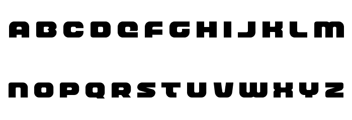 Front Runner Title Font LOWERCASE