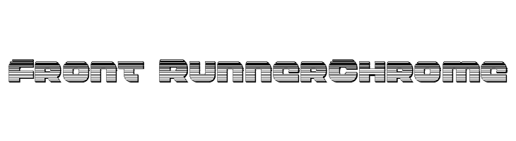 Front RunnerChrome  Free Fonts Download