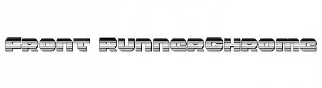 Front RunnerChrome  Fuentes Gratis Descargar