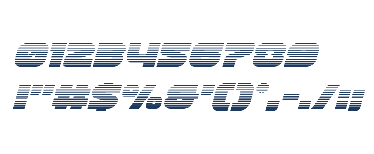 Front RunnerGradient Italic Other Characters