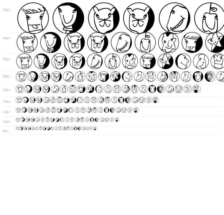 Frontal-Buttons Waterfall