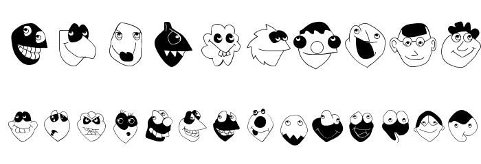 Frontal Font OTHER CHARS