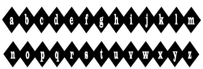 FrootStand Font LOWERCASE