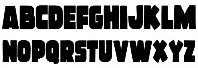 Frost Giant Condensed Caratteri MINUSCOLO